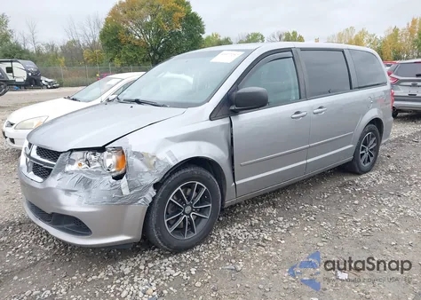 2016 Dodge Grand Caravan Se from USA, damaged, VIN 2C4RDGBG9GR285117